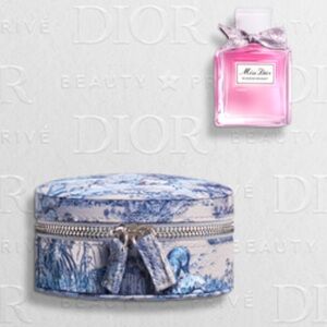 Dior DIOR AROUND THE WORLD GIFT SET JEWELRY BOX + mini dabber Authentic New